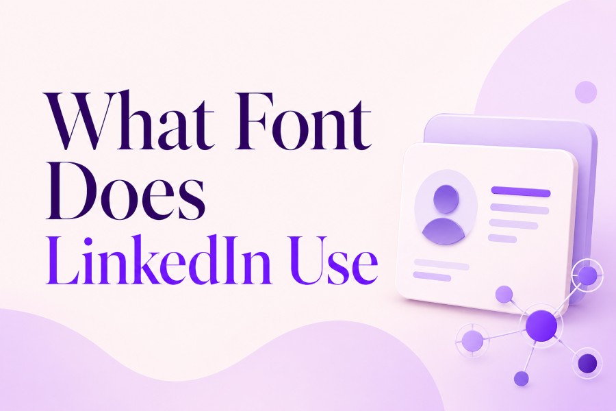 what font does linkedin use